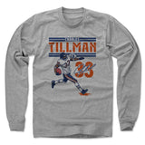 Mens Long Sleeve Heather Gray