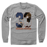Mens Long Sleeve Heather Gray