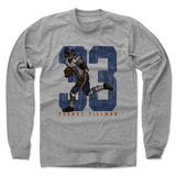 Mens Long Sleeve Heather Gray