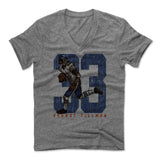 Mens Men's V-Neck Heather Gray