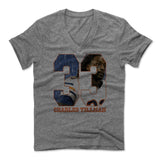 Mens Men's V-Neck Heather Gray