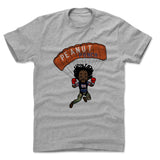 Mens Cotton T-Shirt Heather Gray