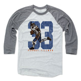Mens Baseball T-Shirt Heather Gray / Ash