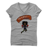 Womens Women's V-Neck Athletic Gray
